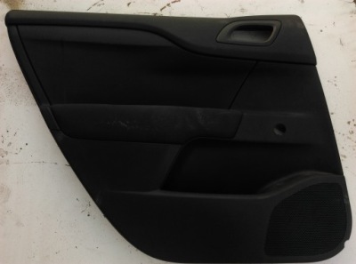 Обшивка обивка дверь задняя левая citroen c4 ii фото №1