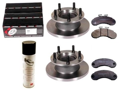 DISCS PADS MERCEDES MB 100 MB631 FRONT - milautoparts-fr.ukrlive.com