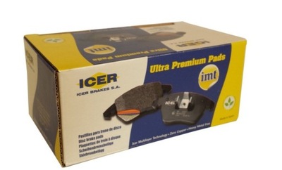 PADS BRAKE REAR 180649 ICER ULTRA, PEUGEOT... - milautoparts-fr.ukrlive.com