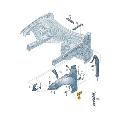 FILM WING DOOR FRONT LEFT AUDI A6 ALLROAD - milautoparts-fr.ukrlive.com