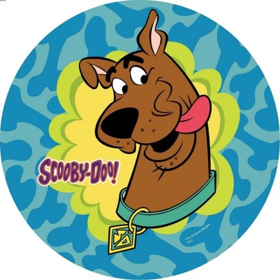 id_7074 OPŁATEK TORTOWY SCOOBY DOO PIES PSY TORT DAFNE DUCHY DOM STACHÓW