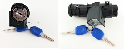 Замок запалювання fiat multipla punto 2 ii seicento 99- фото №1