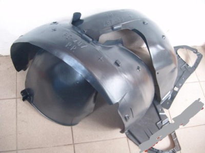 Peugeot 207 06-+ підкрилок передні підкрилок праве фото №1