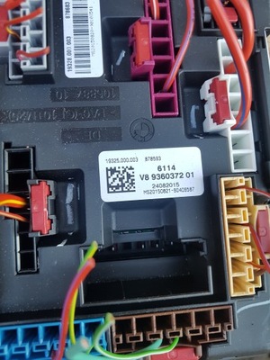 Bmw x5 f15 коробка bsi предохранителей 9360372 фото №1