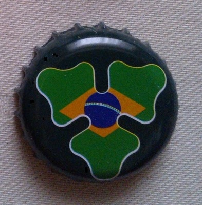 Kapsel z piwa CARLSBERG MŚ - BRAZYLIA