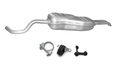 SKODA OCTAVIA,VW BORA,GOLF IV,SEAT TOLEDO SILENCER KONCOWY+ GIFT - milautoparts-fr.ukrlive.com