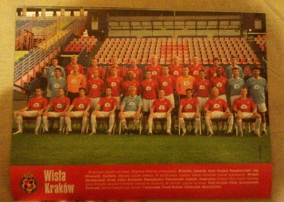 Liga polska Plakat - WISŁA KRAKÓW sezon 2003/04