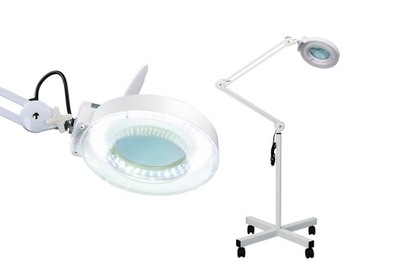 Lampa kosmetyczna dermatologiczna z lupą 8dpi LED