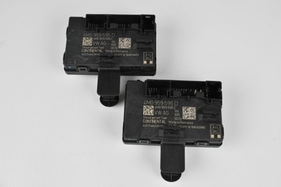 Модуль блок управления дверь задняя audi q7 4m0959595d фото №1
