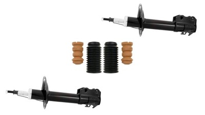 Амортизатори перед toyota yaris 2005- +захист фото №1