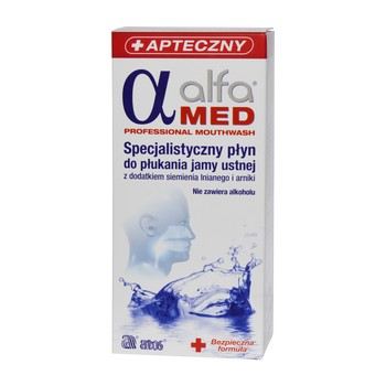 ALFA MED PŁYN DO PŁUKANIA JAMY USTNEJ 200ML / ATOS