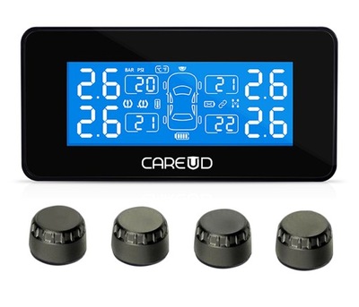 TPMS DO SAMOCHODU 4X CZUJNIK CIŚNIENIA TEMP. SOLAR