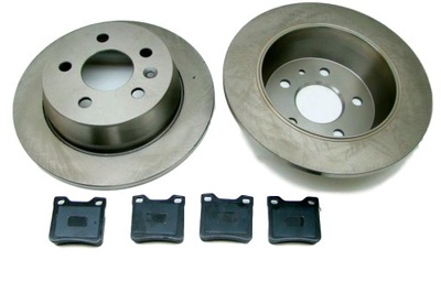 DISQUES 2 PC. + SABOTS DE FREIN MERCEDES VITO CLASSE V ARRIÈRE INTEGRAL - milautoparts-fr.ukrlive.com