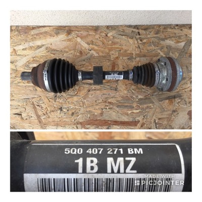 HALF-AXLE LEFT AUDI A3 8V GOLF VII 5Q0407271BM 2.0 TDI - milautoparts-fr.ukrlive.com