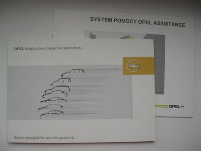 OPEL CARNET DE SERVICE PRZEGLADOW OPEL 2002 AN PL - milautoparts-fr.ukrlive.com