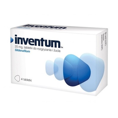 Inventum 4 tabl. sildenafil potencja APTEKA