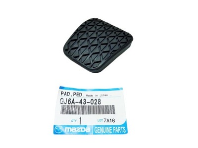 Накладка педали сцепления тормоза mazda 6 gg gy gh фото №1