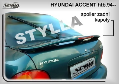 SPOILER SPOILER FOR HYUNDAI ACCENT 3/5 DW LFB 1994- - milautoparts-fr.ukrlive.com