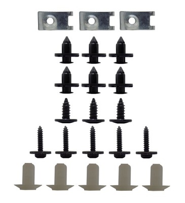 Nissan note e11 набір кліпси підкрилок кліпси гвинт фото №1