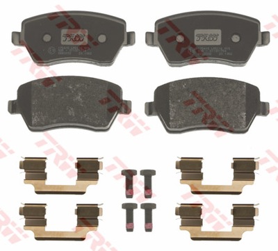 TRW PADS BRAKE REAR FIAT 124 125 131 132 OPEL KADETT 1.0-2.5D - milautoparts-fr.ukrlive.com