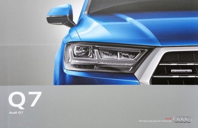 Audi Q7 prospekt 2015