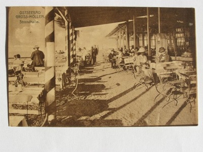 Mielno Grossmoellen Koszalin hala plażowa 1921