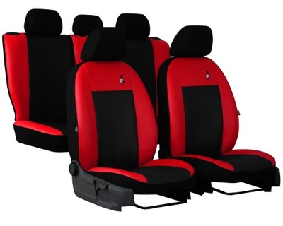 COUVRE-SIÈGE AUTOMOBILE POUR PEUGEOT RIFTER 5M (2018-...) VAN, ROAD, COULEUR ROUGE - milautoparts-fr.ukrlive.com