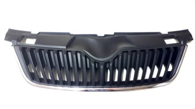 Решітка радіатора решітка радіатора skoda fabia roomster 5j0853668c фото №1