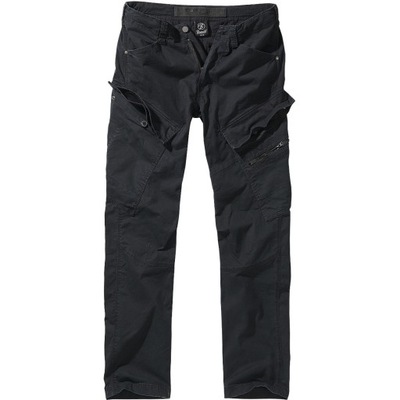 Spodnie Brandit Adven Slim Fit black XXL