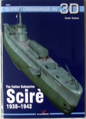 Włoski okręt podwodny SCIRE - Kagero 3D