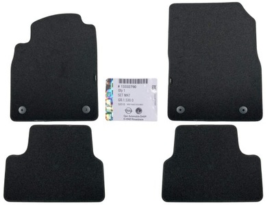 SET MATS WELUROWYCH GM OPEL ASTRA J - milautoparts-fr.ukrlive.com