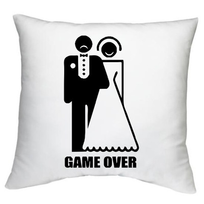 Poduszka na wieczór kawalerski - Game over