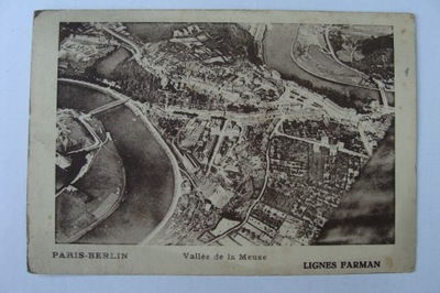 LINIE LOTNICZE FARMAN FRANCJA przedw. POCZTÓWKA
