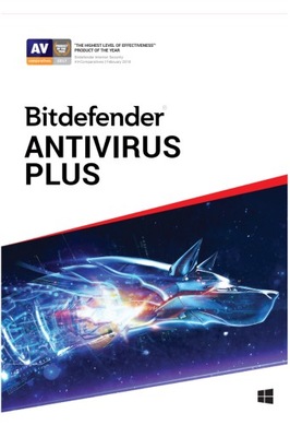 Bitdefender Antivirus Plus - 1 PC/2Y/Nowa