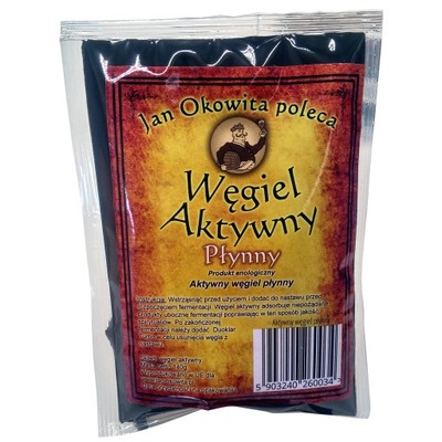 Węgiel aktywny płynny Jan Okowita do fermentacji