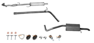 SYSTEM OUTLET SEAT IBIZA 1.2 SILENCERS - milautoparts-fr.ukrlive.com