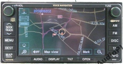 TOYOTA LAND CRUISER GPS MODUŁ AUDIO GŁOWICA UKF