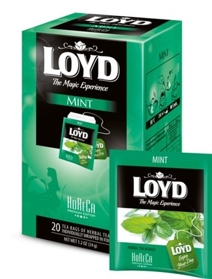 Herbata LOYD Mint Tea w saszetkach 2g x 20 szt