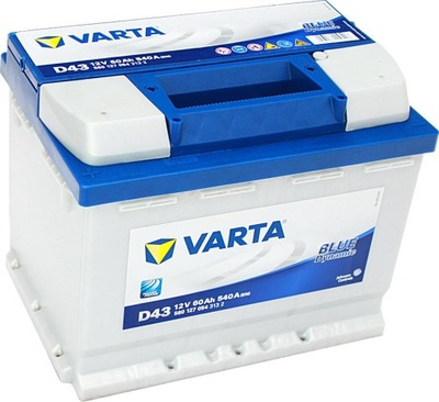 BATTERY 60AH/540A L+ VARTA D43 BLUE LACETTI - milautoparts-fr.ukrlive.com