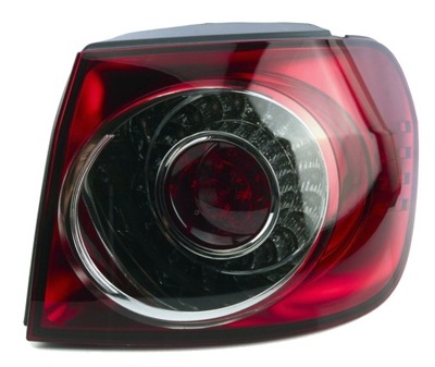 Лампа задня задня vw golf vi plus 09- права depo led фото №1