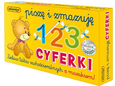 Piszę i zmazuję. Cyferki