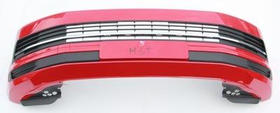 Vw t6 бампер перед хром лак h3t фото №1