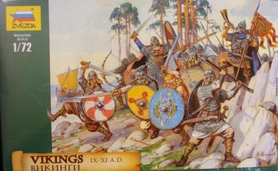 Zvezda 8046 1/72 Vikings IX-XI A.D. (Wikingowie)