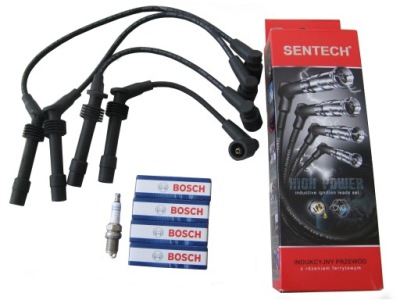 Кабелі свічки запалювання запалювання opel astra 2 g 1.6 8v фото №1