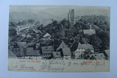 OSTERODE AM HARZ NIEMCY przedw. POCZTÓWKA