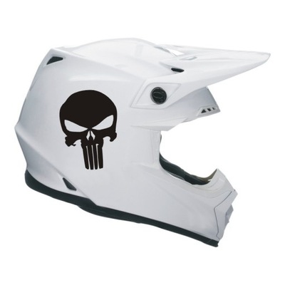 10x14cm PUNISHER CZASZKA Naklejka kask samochód RÓŻNE KOLORY
