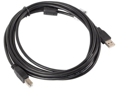 Kabel USB 2.0 A-B AM-BM Ferryt -drukarka skaner 1.8m