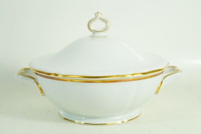 ROSENTHAL Chippendale - waza biała z złoceniami -