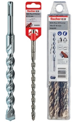 Vrták do betónu SDS Plus Ukazovateľ Fisher 22/450