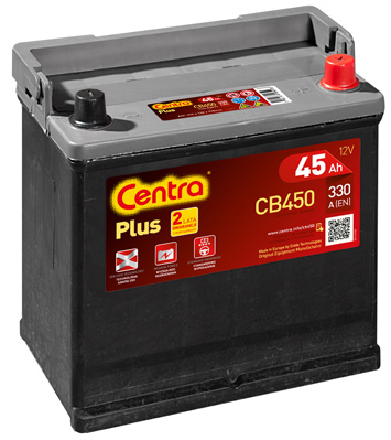 ACCUMULATEUR CENTRA PLUS 45 AH, 330 A, CB 450 - milautoparts-fr.ukrlive.com